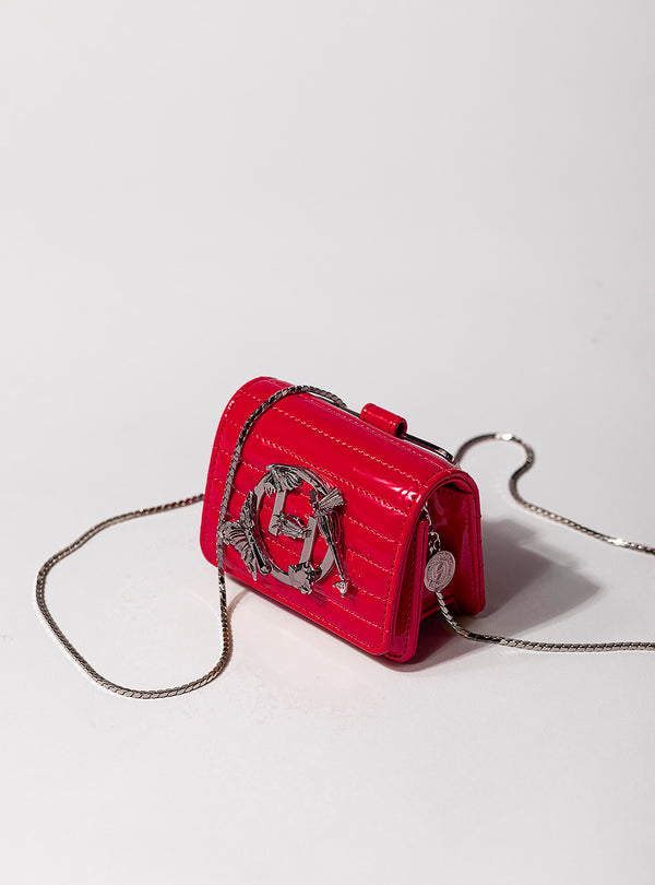 Outhouse   -   Sling Bag The Oh V Furbie - Scarlet Red - Shop Cult Modern