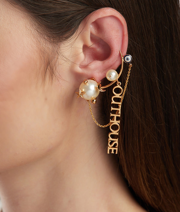 Outhouse   -   Pearls des Celeste ceslestial Earcuff - Shop Cult Modern