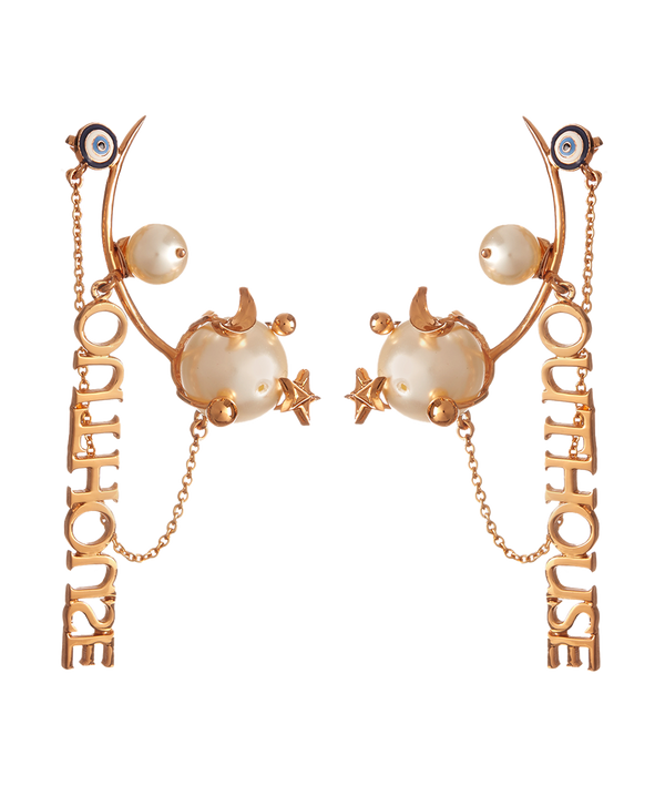 Outhouse   -   Pearls des Celeste ceslestial Earcuff - Shop Cult Modern