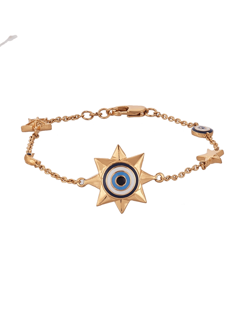 Outhouse   -   Eye Promise Eye Promise Trinity Chain Bracelet - Shop Cult Modern