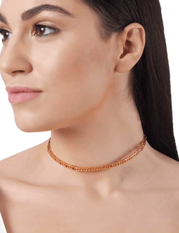 Outhouse   -   OH Series O.H Monogram Choker - Shop Cult Modern