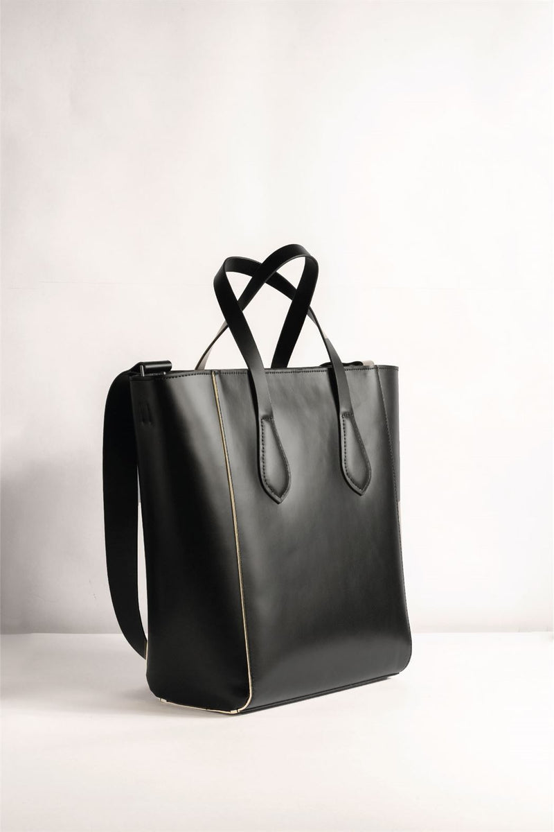 Tanned   I   Ordinary Tote    Tote  Black  TO/OT-BLK  I Leather Bag - Shop Cult Modern