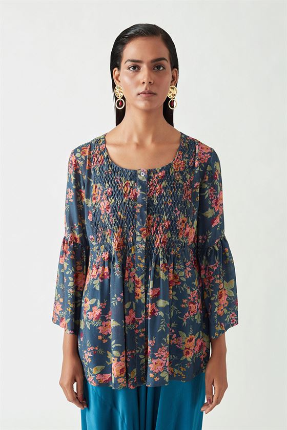 Payal Pratap   -   View with A Room  Danny Printed Top - Shop Cult Modern