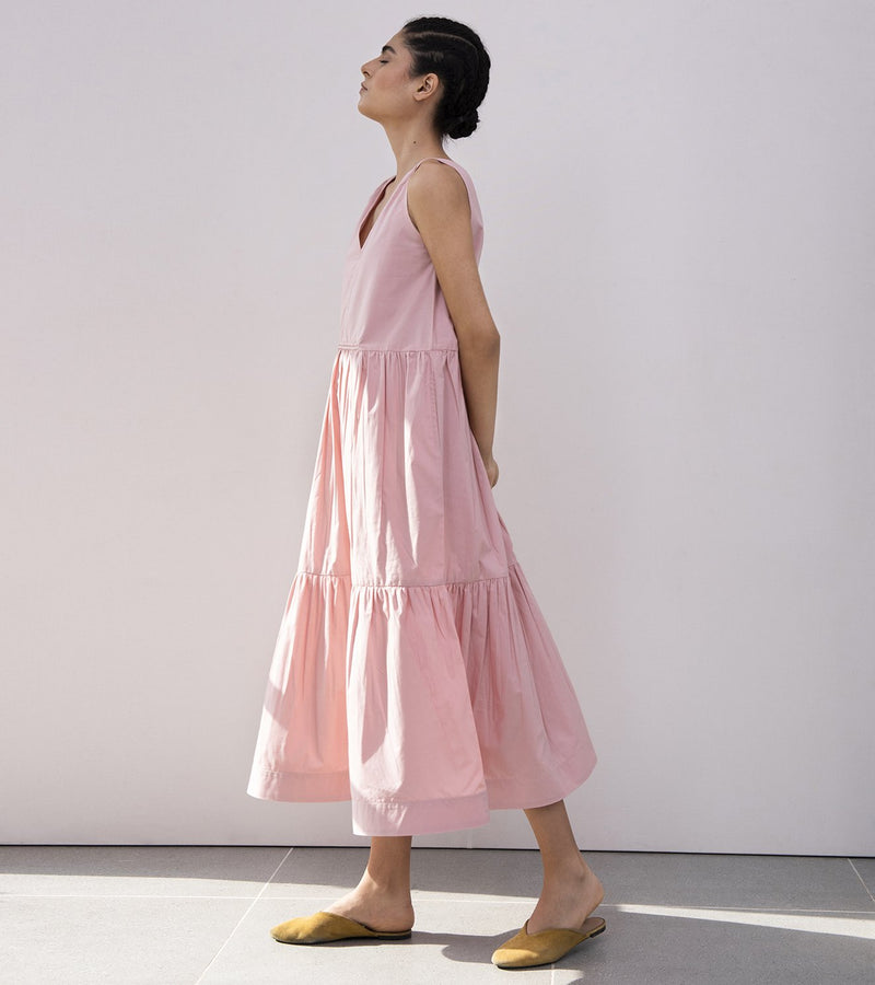 Khara Kapas   I    Petals Of Peony Midi Dress - Shop Cult Modern