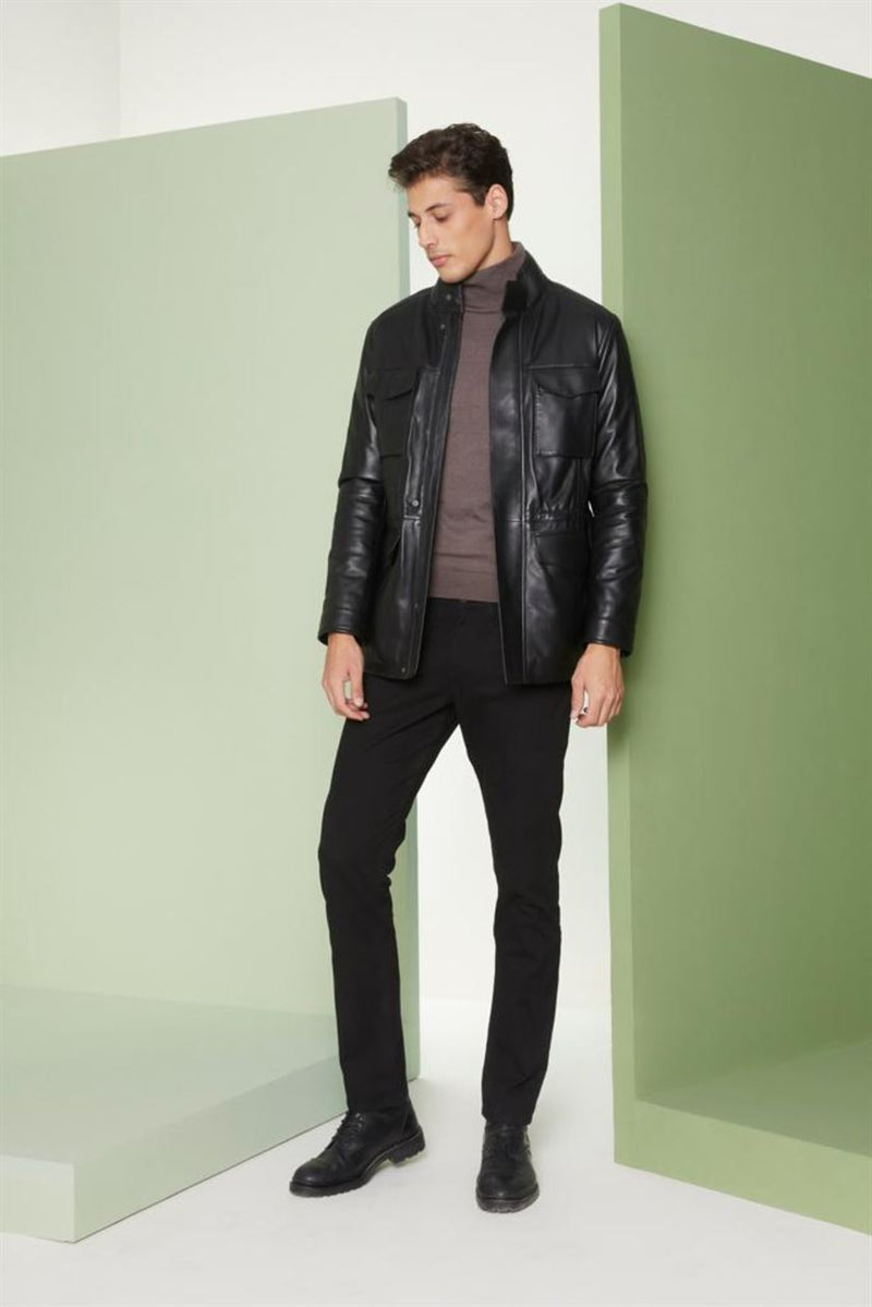 Perona   I   Mens-Outerweareather Jackets- Quin-Pma-Fv21-3039L-Black   AS7571 - Shop Cult Modern