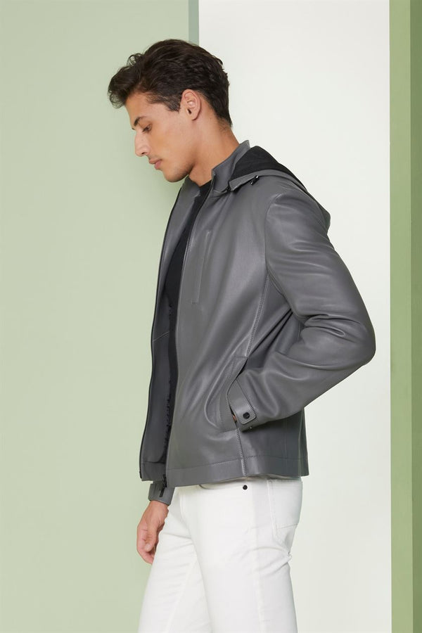 Perona   I   Mens-Outerweareather Jackets-Rex Pma-Fv21-91701-Graphite Gray  AS8219 - Shop Cult Modern