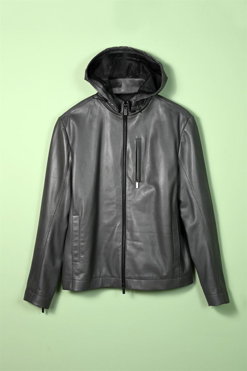 Perona   I   Mens-Outerweareather Jackets-Rex Pma-Fv21-91701-Graphite Gray  AS8219 - Shop Cult Modern