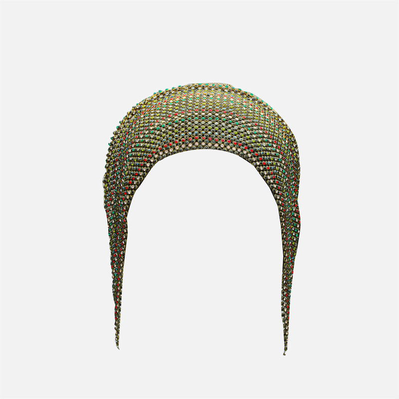 Roma Narsinghani Sama Swarovski hair band Head accessories The piece is set in brass, hand set swarvoski stones with 18KT gold finesse. Each piece is unique and handcrafted by our artisans. RNLOVE11 - Shop Cult Modern