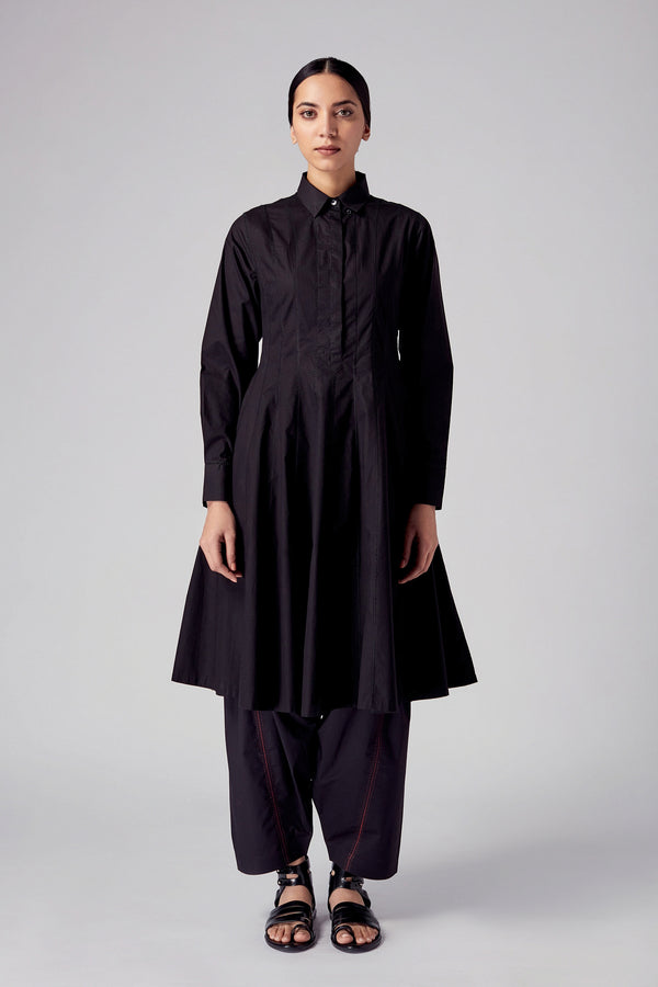 Rajesh Pratap Singh   I   Agasi panelled dress   Black  4LB-33 B  Women classic collection - Shop Cult Modern