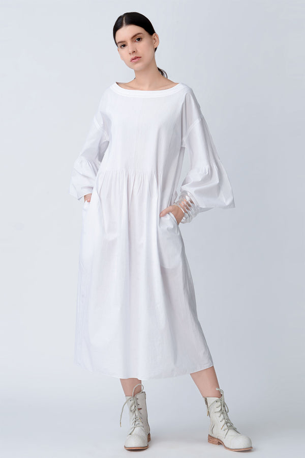 Rajesh Pratap Singh   I   Bayla peplum dress
  White  4BP-84 W  Women classic collection - Shop Cult Modern