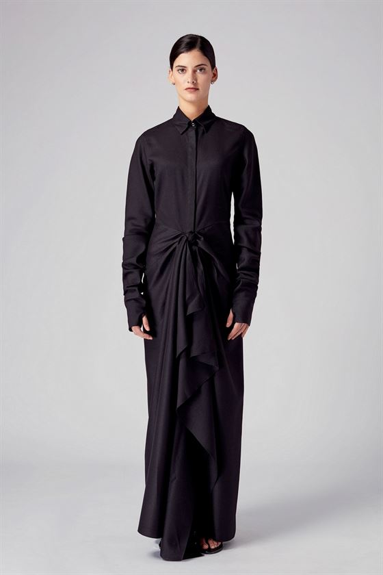 Rajesh Pratap Singh   I   Onchi knotted dress   Black  4WJ-57 B  Women classic collection - Shop Cult Modern
