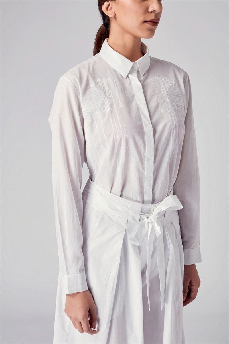 Rajesh Pratap Singh   I   Rajosi Kimono Pants  White  2FL-111  Women classic collection - Shop Cult Modern