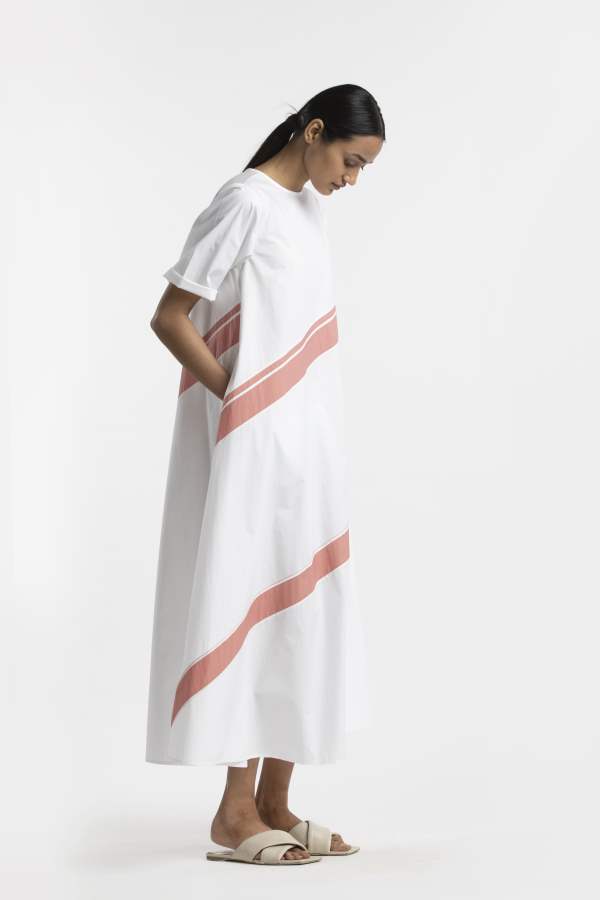 Three  I   Applique Stripe Dress - Shop Cult Modern