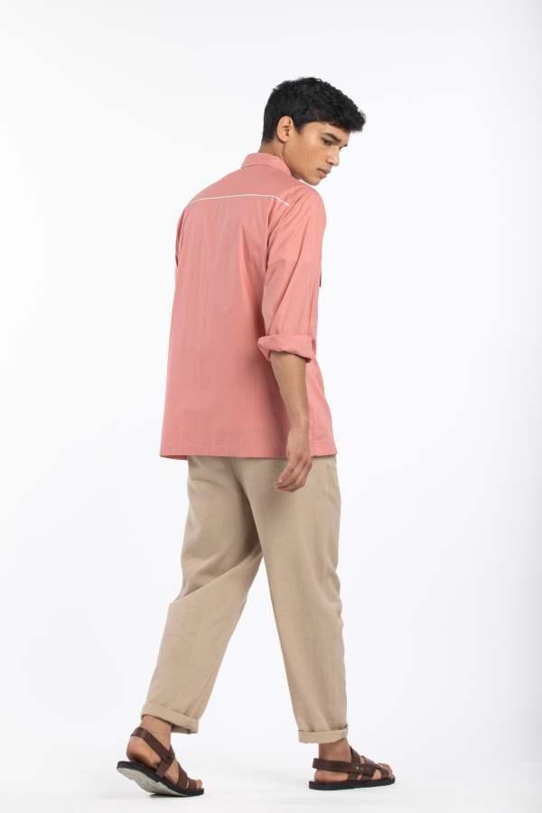 Three  I  Pleated Pant Cotton Twill - Shop Cult Modern