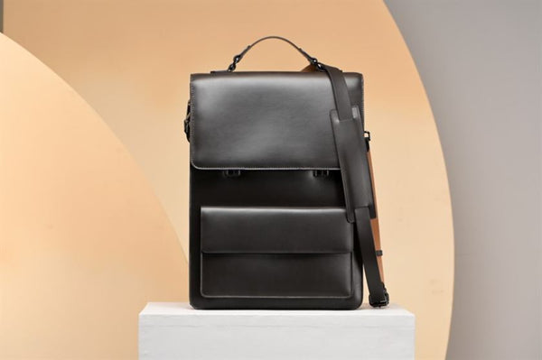 Perona   -   Mens-Leather Goods-Bags & Accessories -Taishi-Pmb-Ss24-545-N/A-Dark Brown - Shop Cult Modern