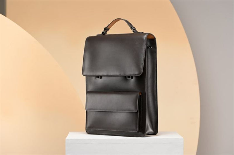 Perona   -   Mens-Leather Goods-Bags & Accessories -Taishi-Pmb-Ss21-545-N/A-Dark Brown - Shop Cult Modern
