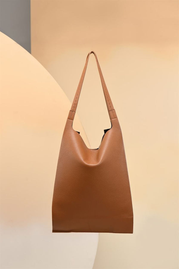 Perona   -   Women-Leather Goods-Bags & Accessories -Tessa-Pwb-Ss21-521-N/A-Saddle Brown - Shop Cult Modern