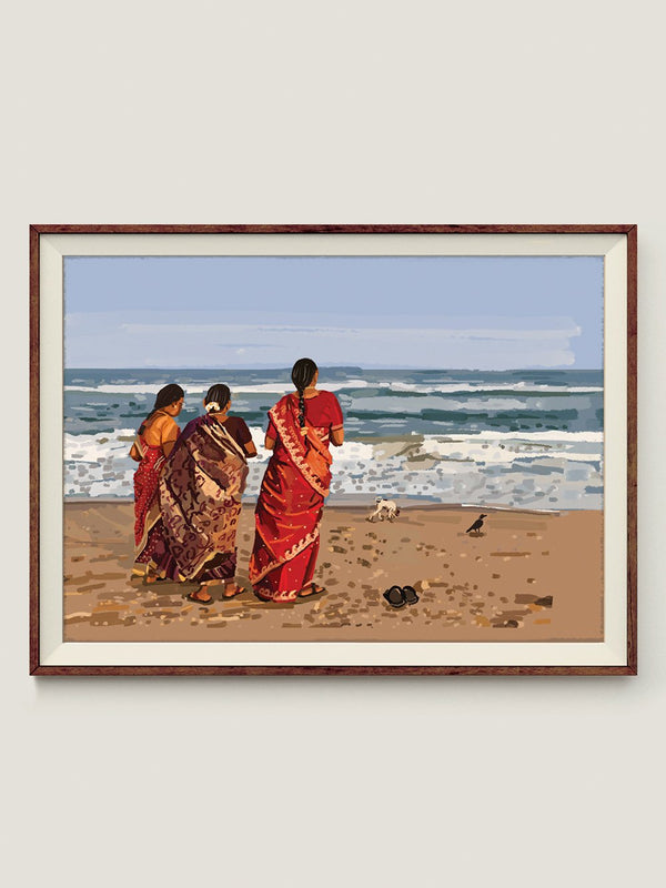 Namrata Kumar   I   Fine Art Print I Three Women - Shop Cult Modern