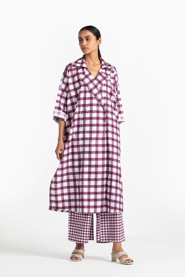 THREE   -   Overlap Kaftan Co Ord - Shop Cult Modern