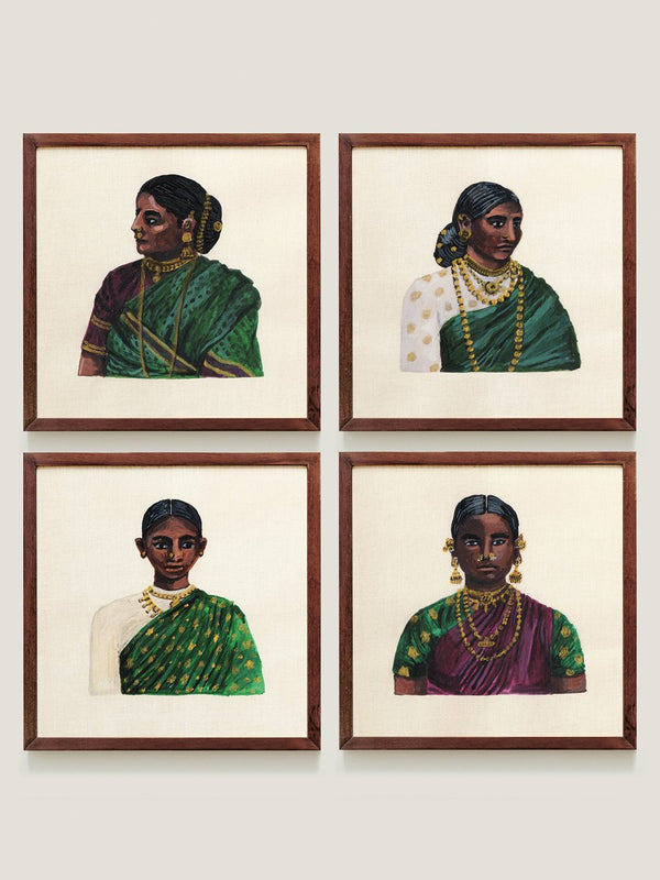 Namrata Kumar   I   Fine Art Print I Women of Ceylon Set 1 - Shop Cult Modern