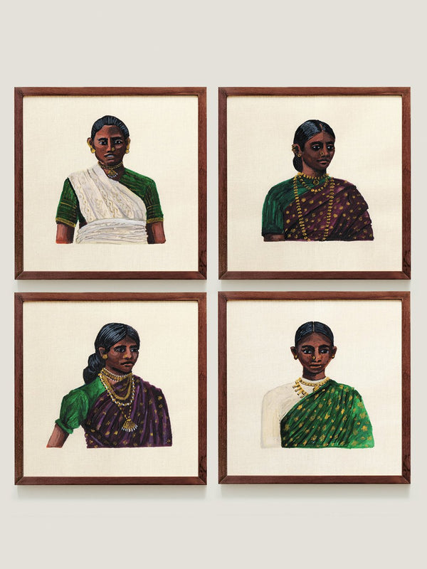 Namrata Kumar   I   Fine Art Print I Women of Ceylon Set 3 - Shop Cult Modern