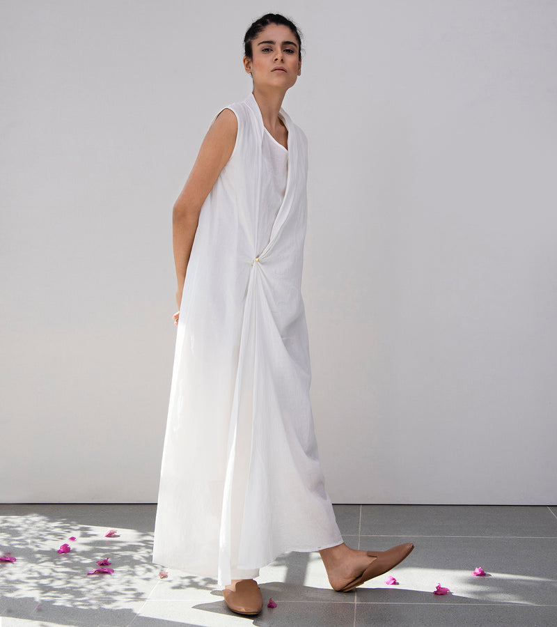 Khara Kapas Wrap A Wreath Dress - Shop Cult Modern