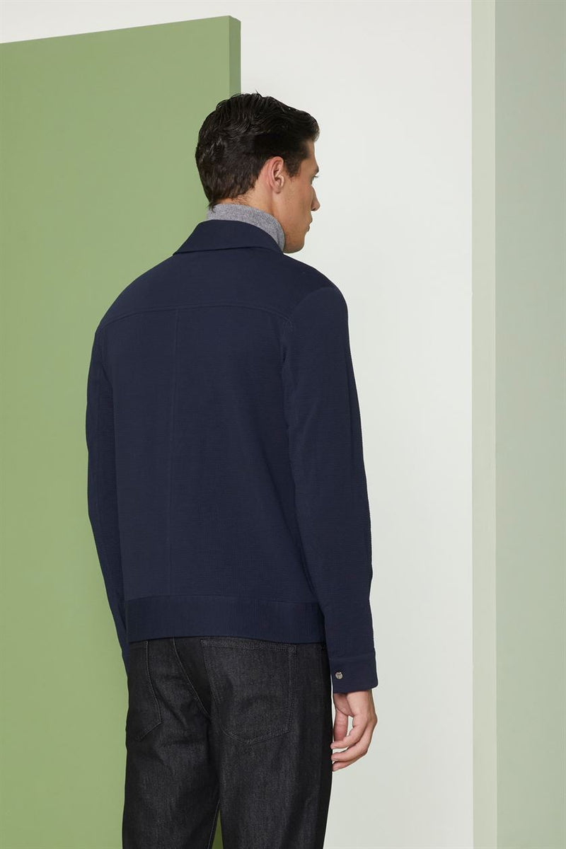 Perona   I   Mens -Outerwear-Fabric Jackets-Yuuto Pma-Fv21-32648-Navy  AS8171 - Shop Cult Modern
