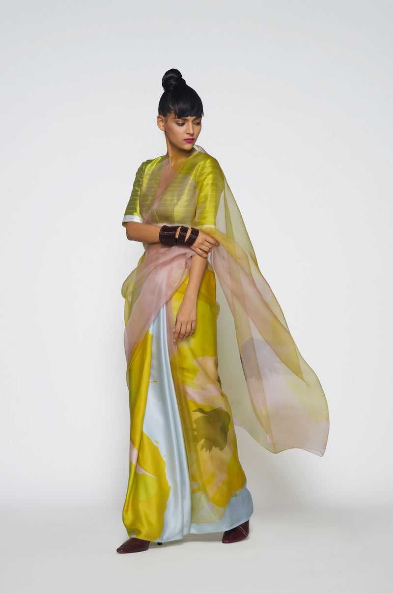 Printed Sari