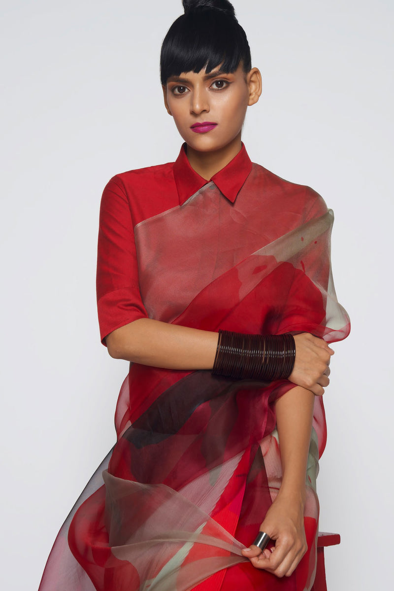 Printed Sari - Shop Cult Modern
