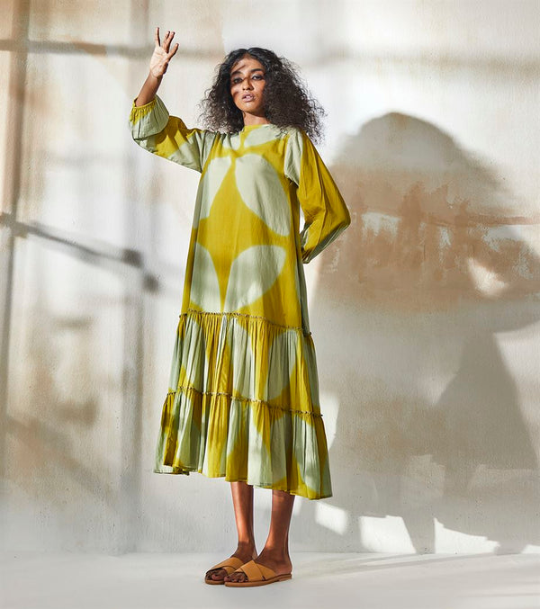 Khara Kapas  I  Sacramento Lime TIme Maxi Dress - Shop Cult Modern
