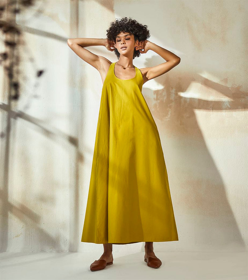 Shop Yellow Maxi Dress by Khara Kapas | Shop Cult Modern Shop Yellow Maxi Dress by Khara Kapas | Shop Cult Modern
