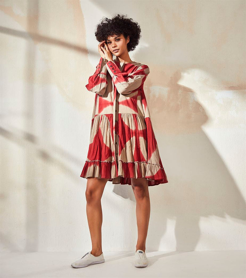 Shop Red Ruby Dress by Khara Kapas