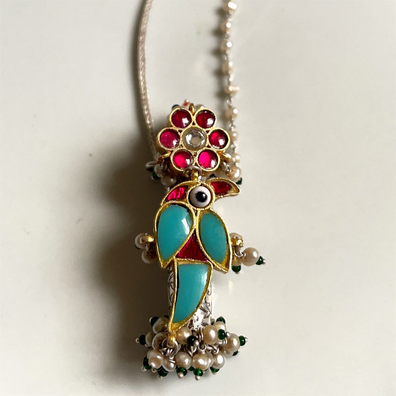 Sheetal Zaveri   I   Ava Choker Hancrafted Earrings, Natural pearls used.  SZ-C36a - Shop Cult Modern
